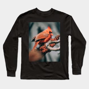 Beautiful Sumac Cardinal Long Sleeve T-Shirt